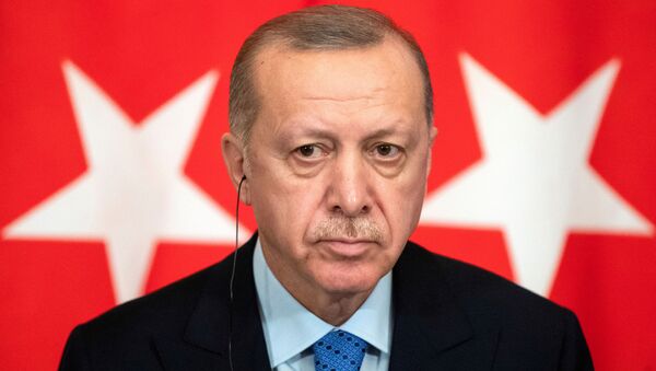 Recep Tayyip Erdogan, presidente de Turquía - Sputnik Mundo