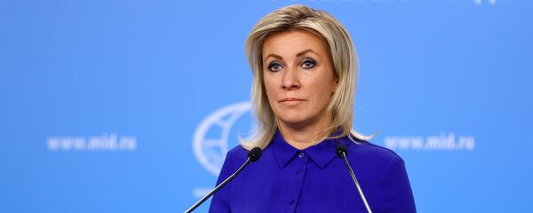 María Zajárova, portavoz del Ministerio de Esteriores de Rusia - Sputnik Mundo