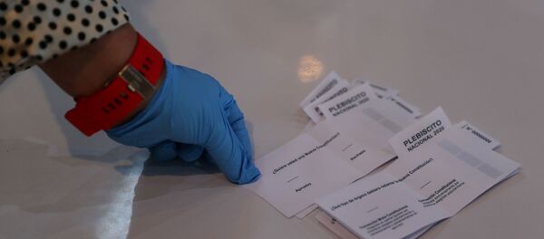 Plebescito para una nueva Constitución en Chile Plebescito para una nueva Constitución en Chile - Sputnik Mundo