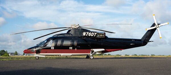 El helicóptero Sikorsky S-76B del presidente de EEUU, Donald Trump - Sputnik Mundo