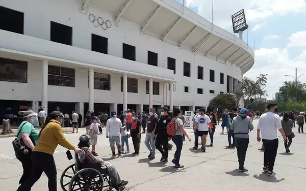 Estadio Nacional, excentro de detención y lugar de votación más grande de Chile Estadio Nacional, excentro de detención y lugar de votación más grande de Chile - Sputnik Mundo