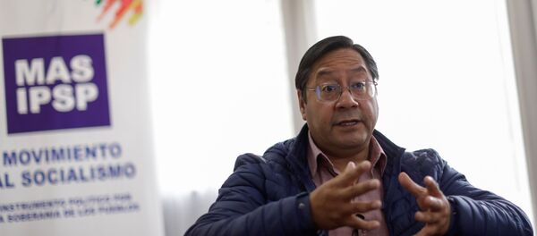 Luis Arce, el presidente electo de Bolivia - Sputnik Mundo