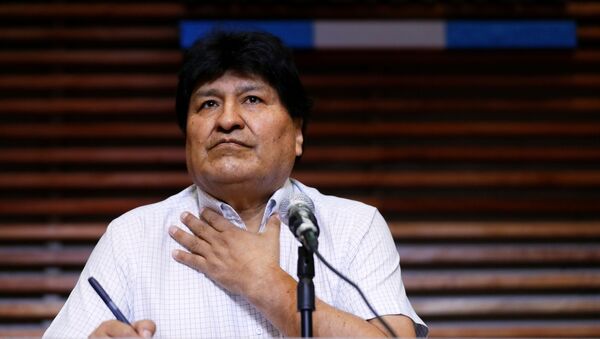 Evo Morales, expresidente de Bolivia - Sputnik Mundo