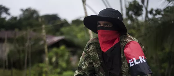 Andrés Felipe Vanegas Londoño, alias Uriel, integrante del Ejército de Liberación Nacional Andrés Felipe Vanegas Londoño, alias Uriel, integrante del Ejército de Liberación Nacional - Sputnik Mundo