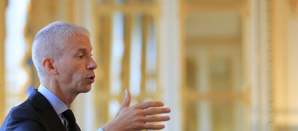 Franck Riester, ministro del Comercio Exterior de Francia - Sputnik Mundo