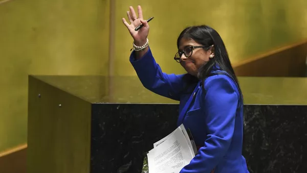 Delcy Rodríguez, vicepresidenta de Venezuela - Sputnik Mundo