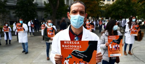 Huelga general contra militarización de la sanidad pública Huelga general contra militarización de la sanidad pública - Sputnik Mundo