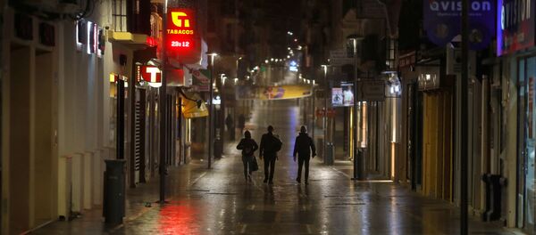Toque de queda en España (imagen referencial) - Sputnik Mundo