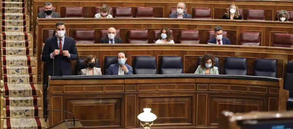 Pedro Sánchez, estado de alarma - Sputnik Mundo