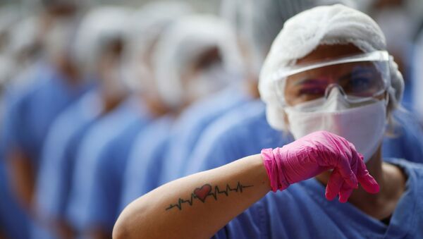 Una médica en Brasil Una médica en Brasil - Sputnik Mundo