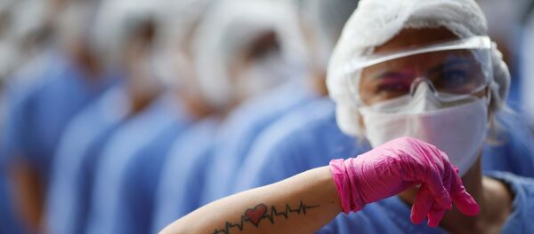 Una médica en Brasil Una médica en Brasil - Sputnik Mundo