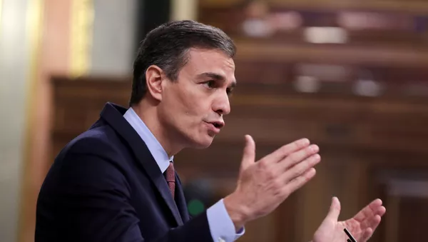 Pedro Sánchez, el presidente del Gobierno español  - Sputnik Mundo