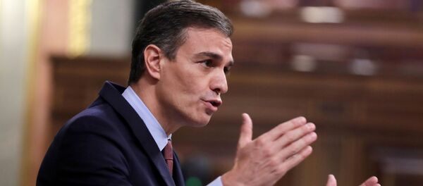 Pedro Sánchez, el presidente del Gobierno español  - Sputnik Mundo
