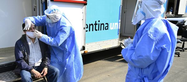 Médicos en Villa Fiorito, Buenos Aires - Sputnik Mundo