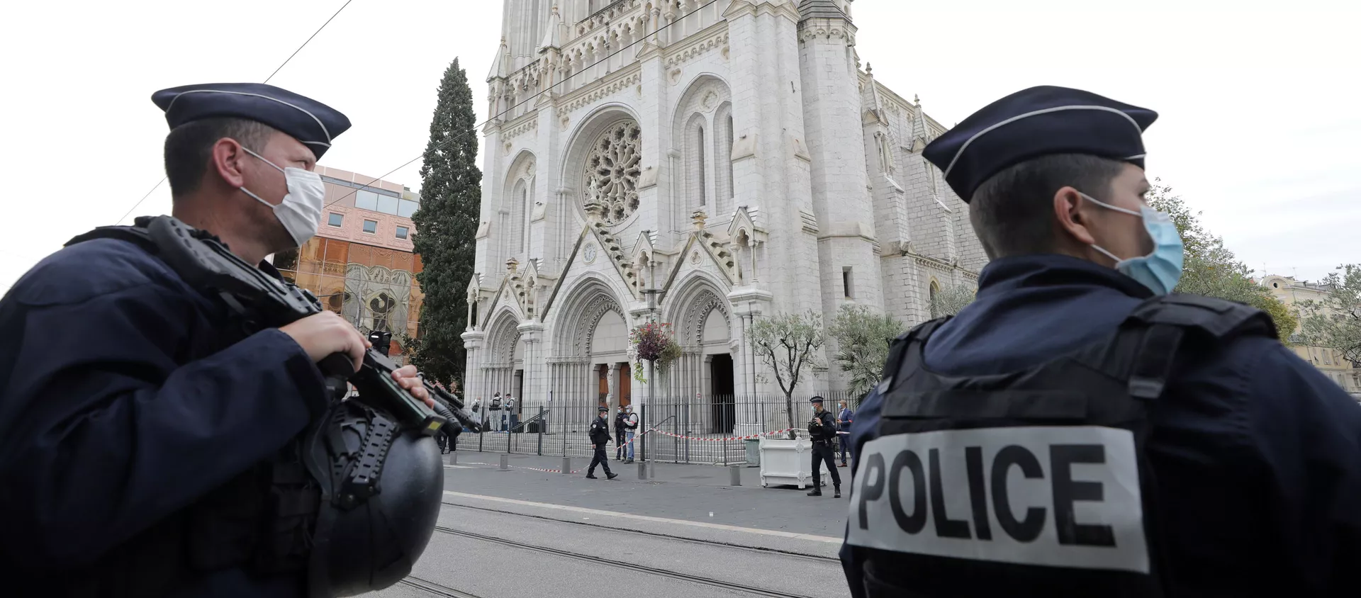 La Policía francesa La Policía francesa - Sputnik Mundo, 1920, 30.10.2020
