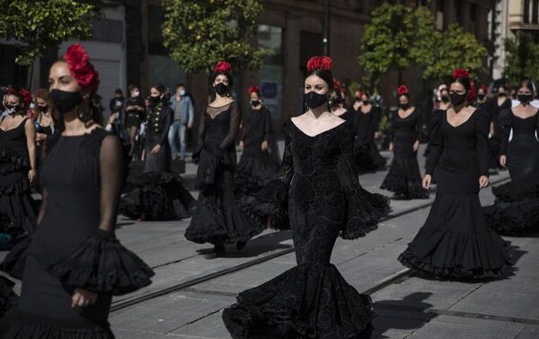 Manifestación en Sevilla de LunarOff - Sputnik Mundo