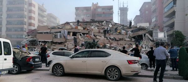Consecuencias del terremoto en Turquía - Sputnik Mundo