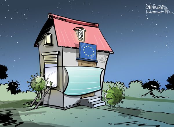 El coronavirus encierra nuevamente a Europa - Sputnik Mundo