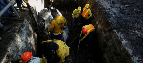 Deslizamiento de tierra en El Salvador - Sputnik Mundo