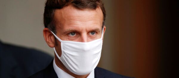 Emmanuel Macron, presidente de Francia - Sputnik Mundo