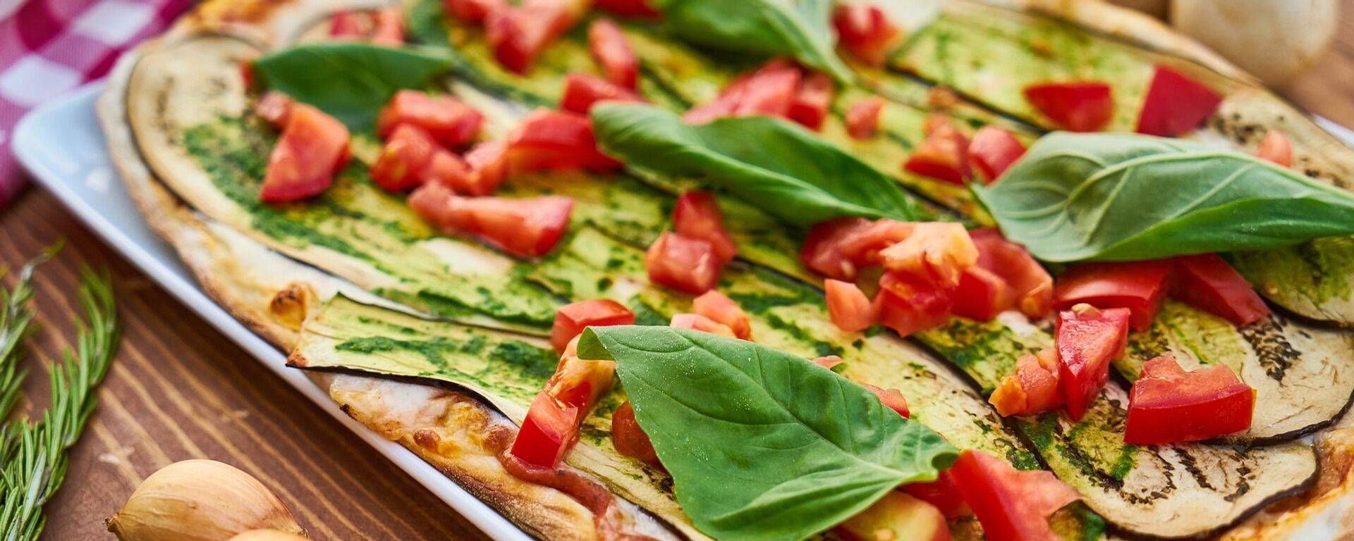 Una pizza vegana (imagen referencial) - Sputnik Mundo, 1920, 01.11.2020