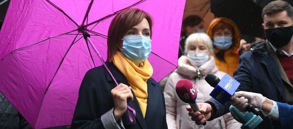 Maia Sandu, candidata a la presidencia moldava - Sputnik Mundo