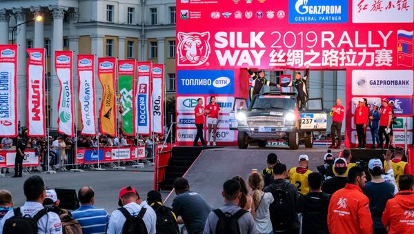 El Rally Ruta de la Seda de 2019 en Rusia (archivo) - Sputnik Mundo