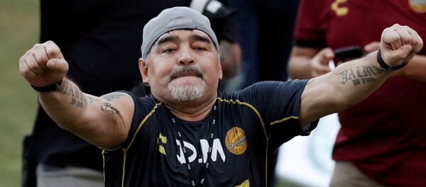 Diego Maradona, exfutbolista argentino - Sputnik Mundo