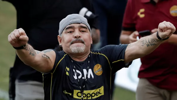 Diego Maradona, exfutbolista argentino