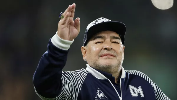 Diego Armando Maradona, exfutbolista argentino - Sputnik Mundo