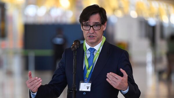 Salvador Illa, ministro de Sanidad de España - Sputnik Mundo