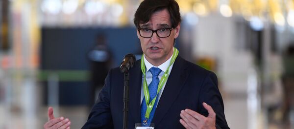 Salvador Illa, ministro de Sanidad de España - Sputnik Mundo