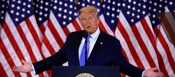 Donald Trump, presidente de EEUU - Sputnik Mundo