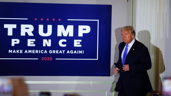 Donald Trump, presidente de EEUU - Sputnik Mundo