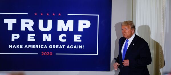 Donald Trump, presidente de EEUU - Sputnik Mundo
