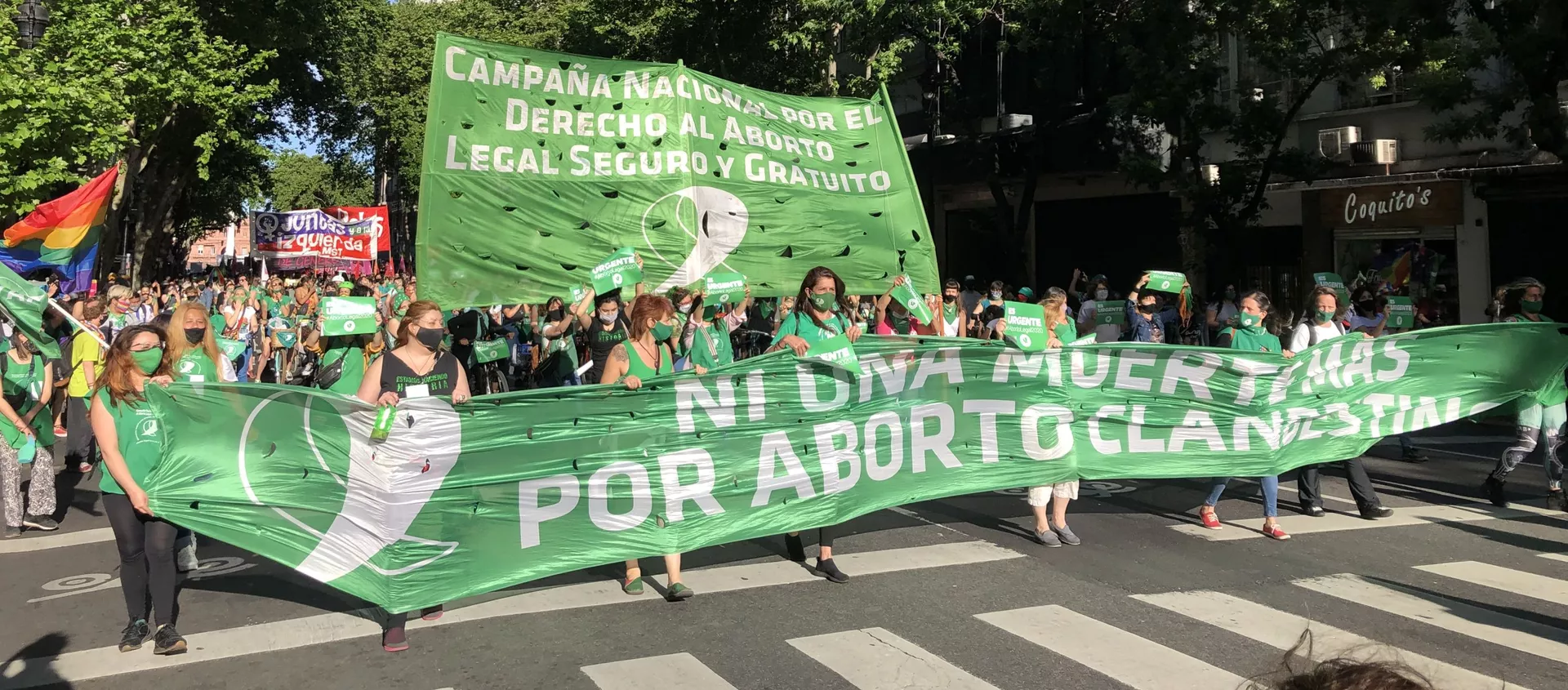 Marcha en Argentina reclamando la legalización del aborto Marcha en Argentina reclamando la legalización del aborto - Sputnik Mundo, 1920, 28.12.2020