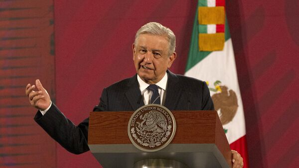 Andrés Manuel López Obrador, presidente de México - Sputnik Mundo