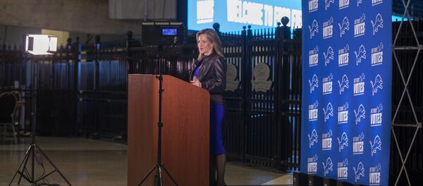 Jocelyn Benson, secretaria de Estado de Michigan, EEUU - Sputnik Mundo