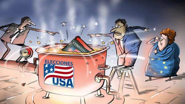 ¿Harakiri? EEUU juega con su Constitución ante la mirada preocupada de la Unión Europea - Sputnik Mundo