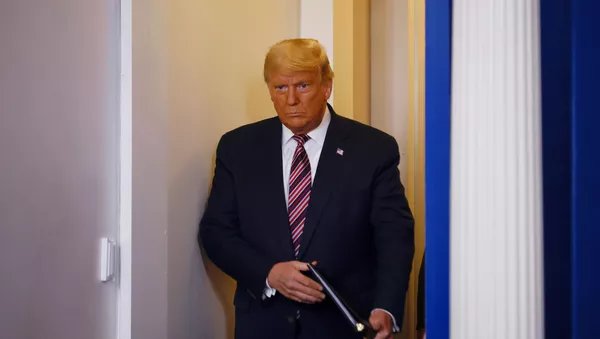 Donald Trump, presidente de EEUU - Sputnik Mundo