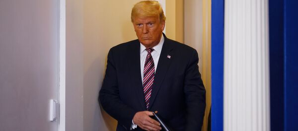 Donald Trump, presidente de EEUU - Sputnik Mundo