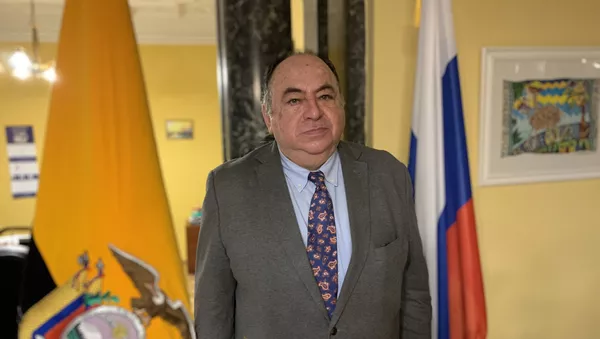 El embajador ecuatoriano en Rusia, Julio César Prado Espinosa - Sputnik Mundo