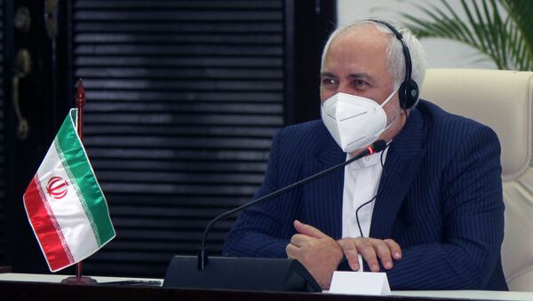 Mohamad Yavad Zarif, ministro de Exteriores de Irán - Sputnik Mundo