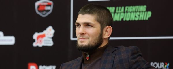 Khabib Nurmagomedov, luchador de artes marciales ruso (archivo) - Sputnik Mundo