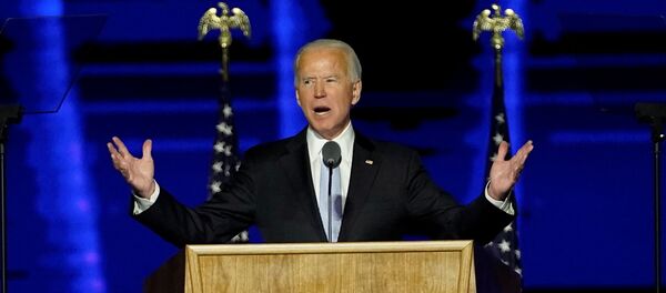 Joe Biden, candidato presidencial por el Partido Demócrata - Sputnik Mundo