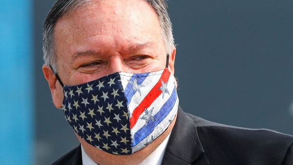 Mike Pompeo, secretario de Estado de Estados Unidos Mike Pompeo, secretario de Estado de Estados Unidos - Sputnik Mundo