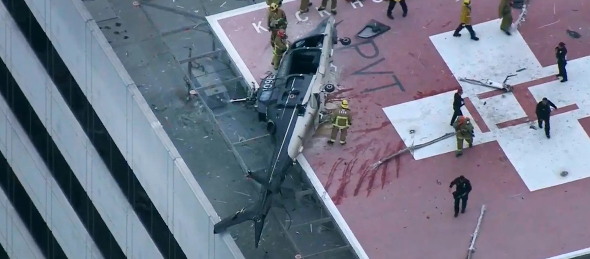 El accidente con el helicóptero ambulancia en Los Ángeles El accidente con el helicóptero ambulancia en Los Ángeles - Sputnik Mundo, 1920, 08.11.2020