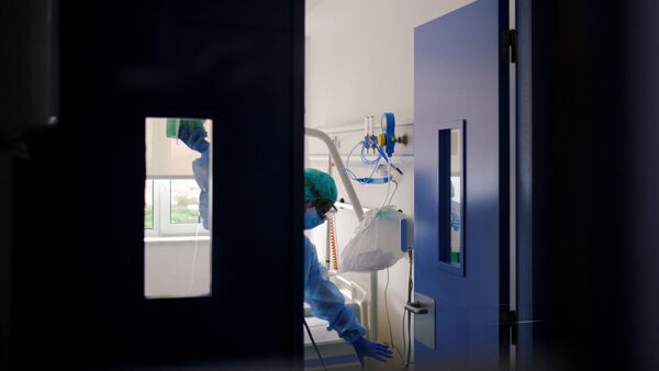 Un hospital en España - Sputnik Mundo