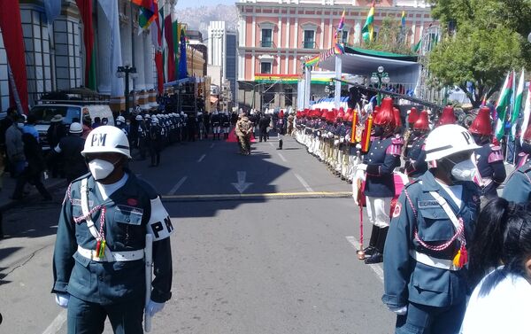 Las celebraciónes de la asunción de Luis Arce en Bolivia - Sputnik Mundo