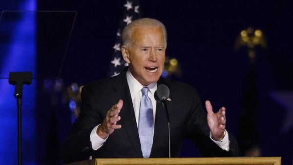 Joe Biden, candidato presidencial por partido Demócrata - Sputnik Mundo